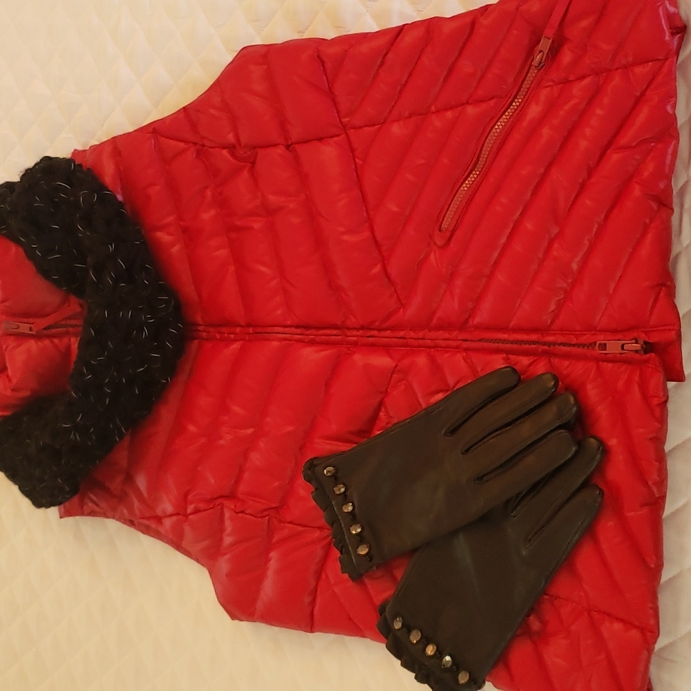Talbots Red Vest